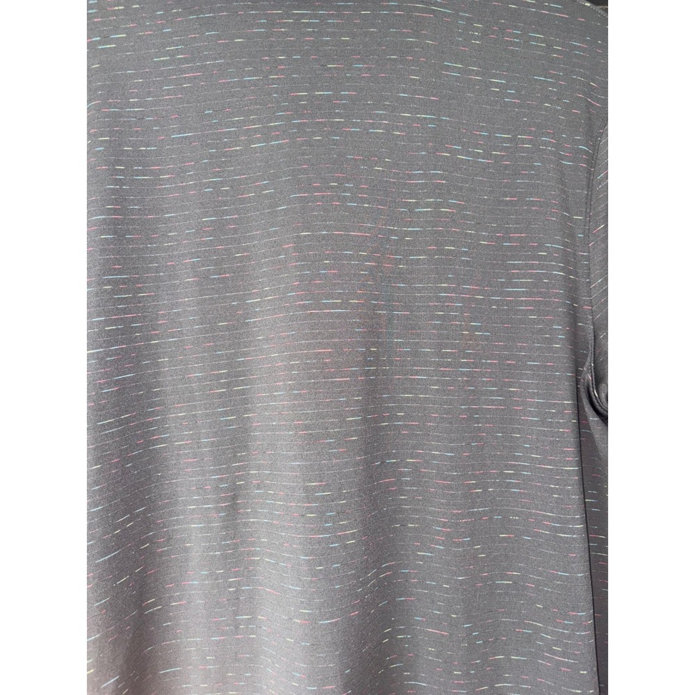 Champion Golf Polo Shirt Moisture Wicking Athletic Gray Striped Men's M - Picture 6 of 6